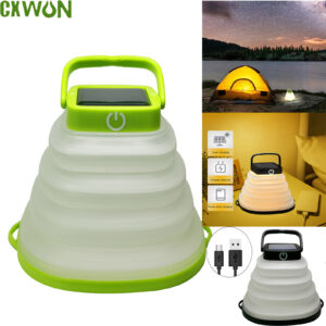 Luminária Camping Viagens Praia Acampar Solar Prova Da Agua
